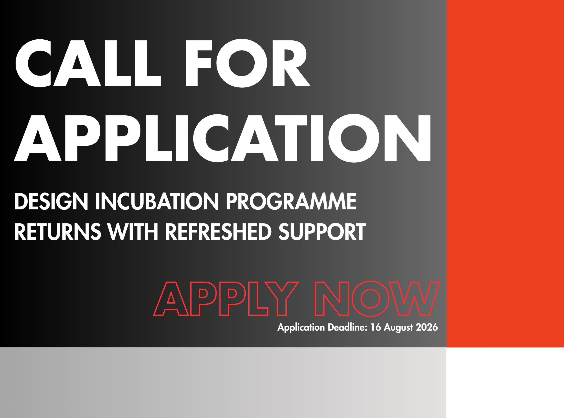 Call For Application Apply Now